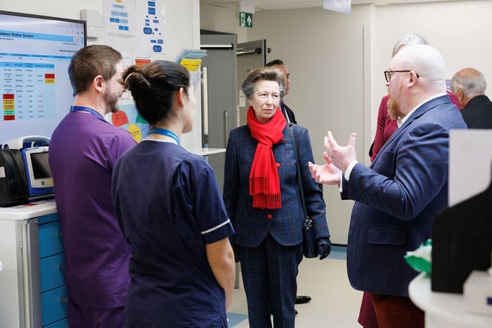 HRH The Princess Royal officially opens new Emergency Department at ...